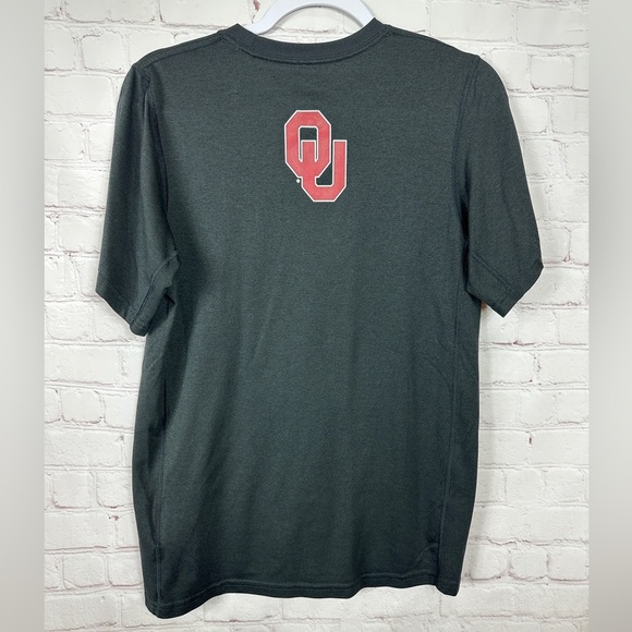 Oklahoma Sooners OU black Nike Dri-Fit short sleeve t-shirt, sz S GUC - Picture 5 of 5